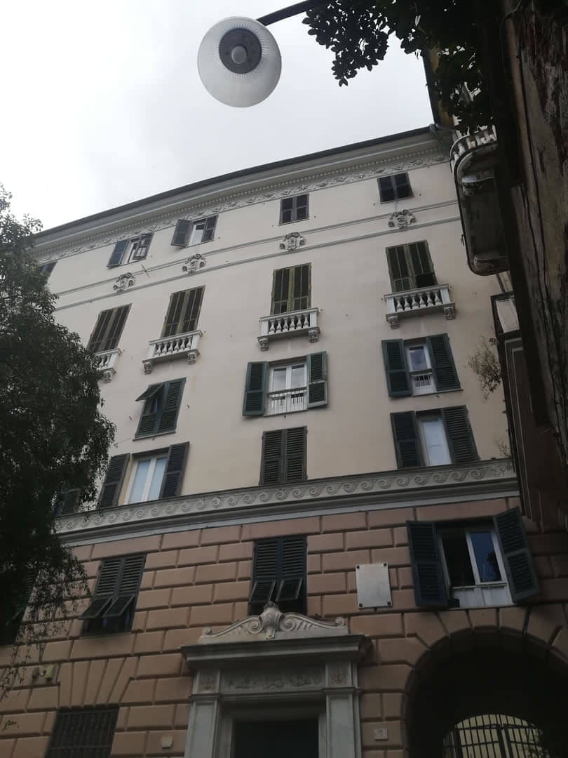 Facciata Storica Genova GE – restauro serramenti in legno