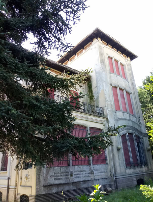 Villa Privata Pavia – lavori in corso – restauro serramenti in legno