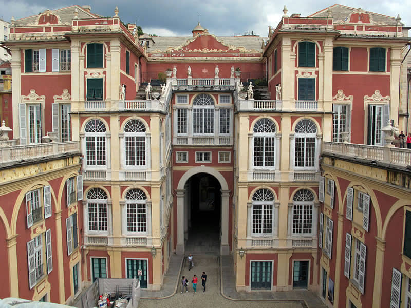 Palazzo Reale Genova GE – restauro serramenti in legno
