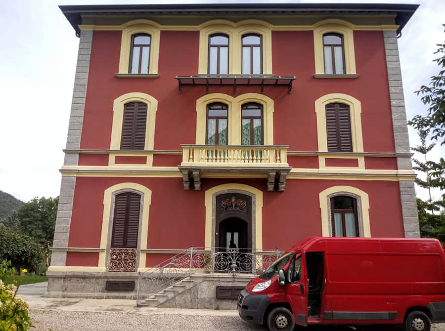 Villa Privata Varese – restauro serramenti in legno