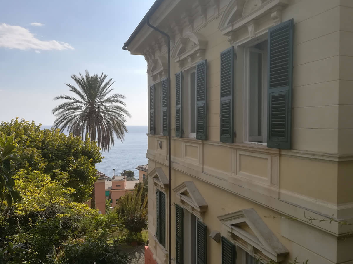 Villa privata Genova GE – restauro serramenti in legno