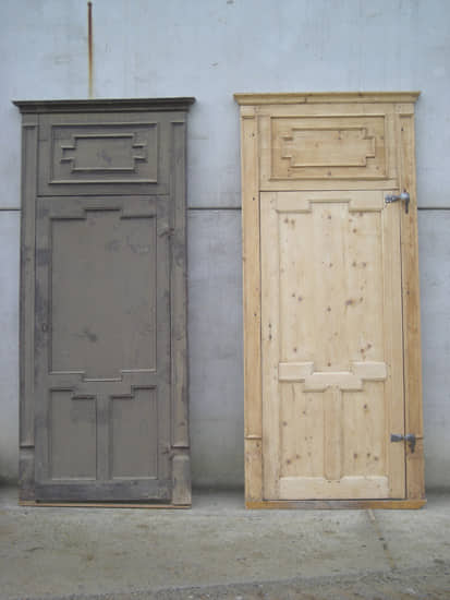 Sverniciatura serramenti in legno – laboratorio fase 3 Sverniciatura serramenti in legno – laboratorio fase 3