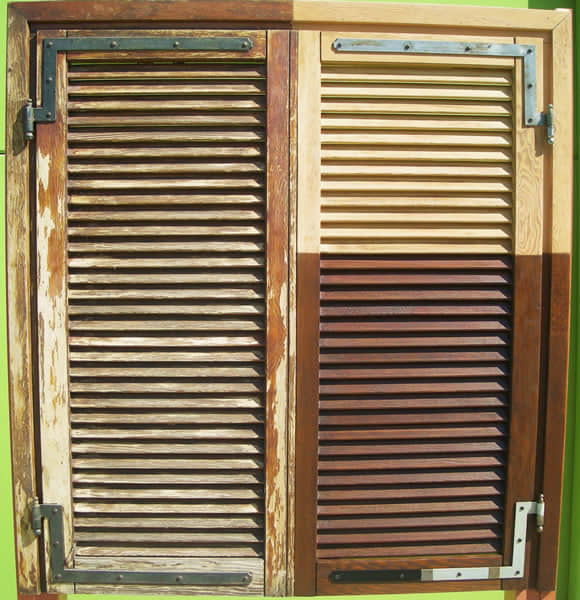 Restauro serramenti in legno – foto archivio 2